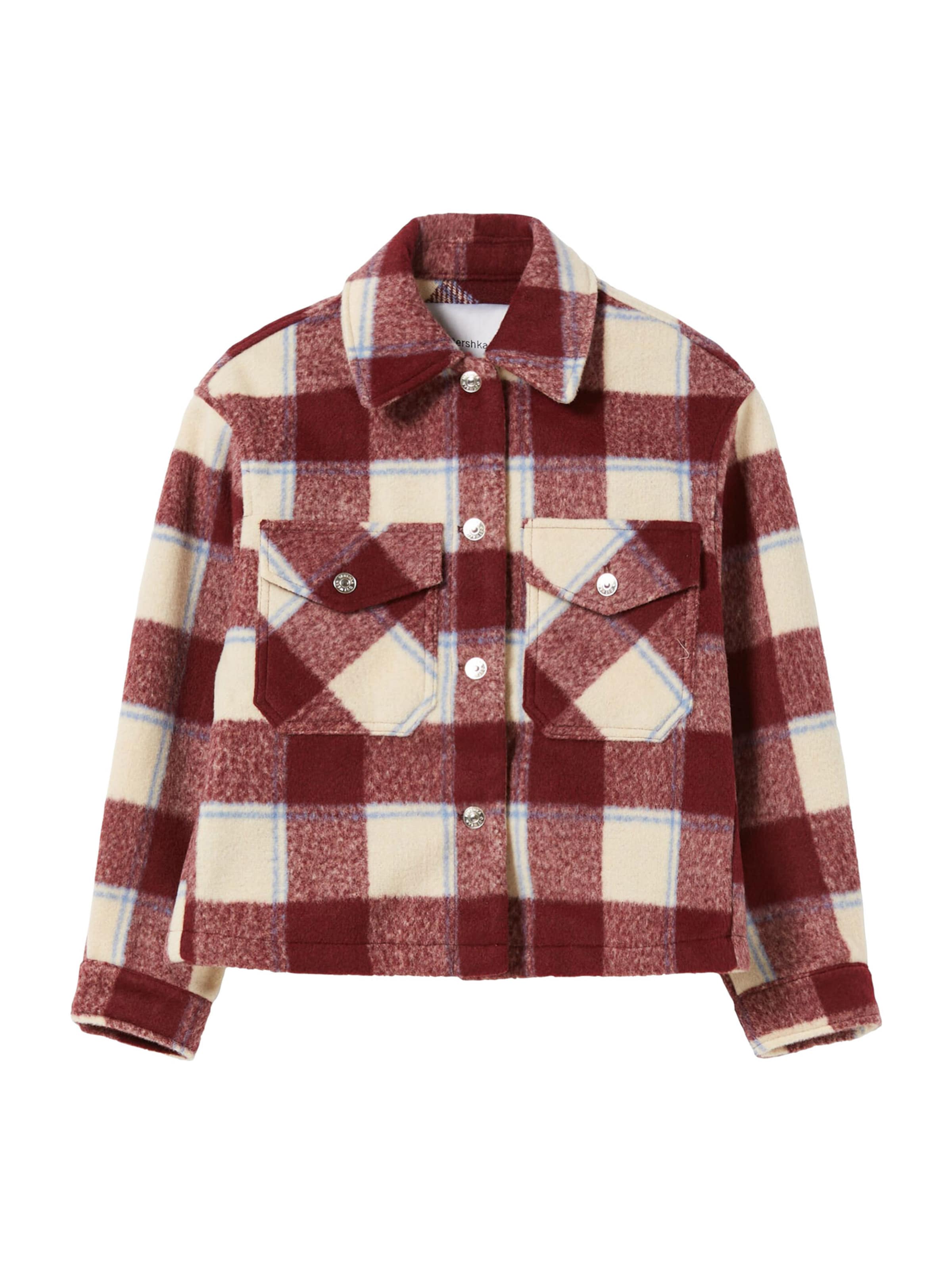Veste a carreaux bershka hotsell