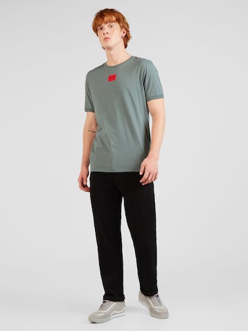 T-Shirt 'Diragolino212' HUGO en vert