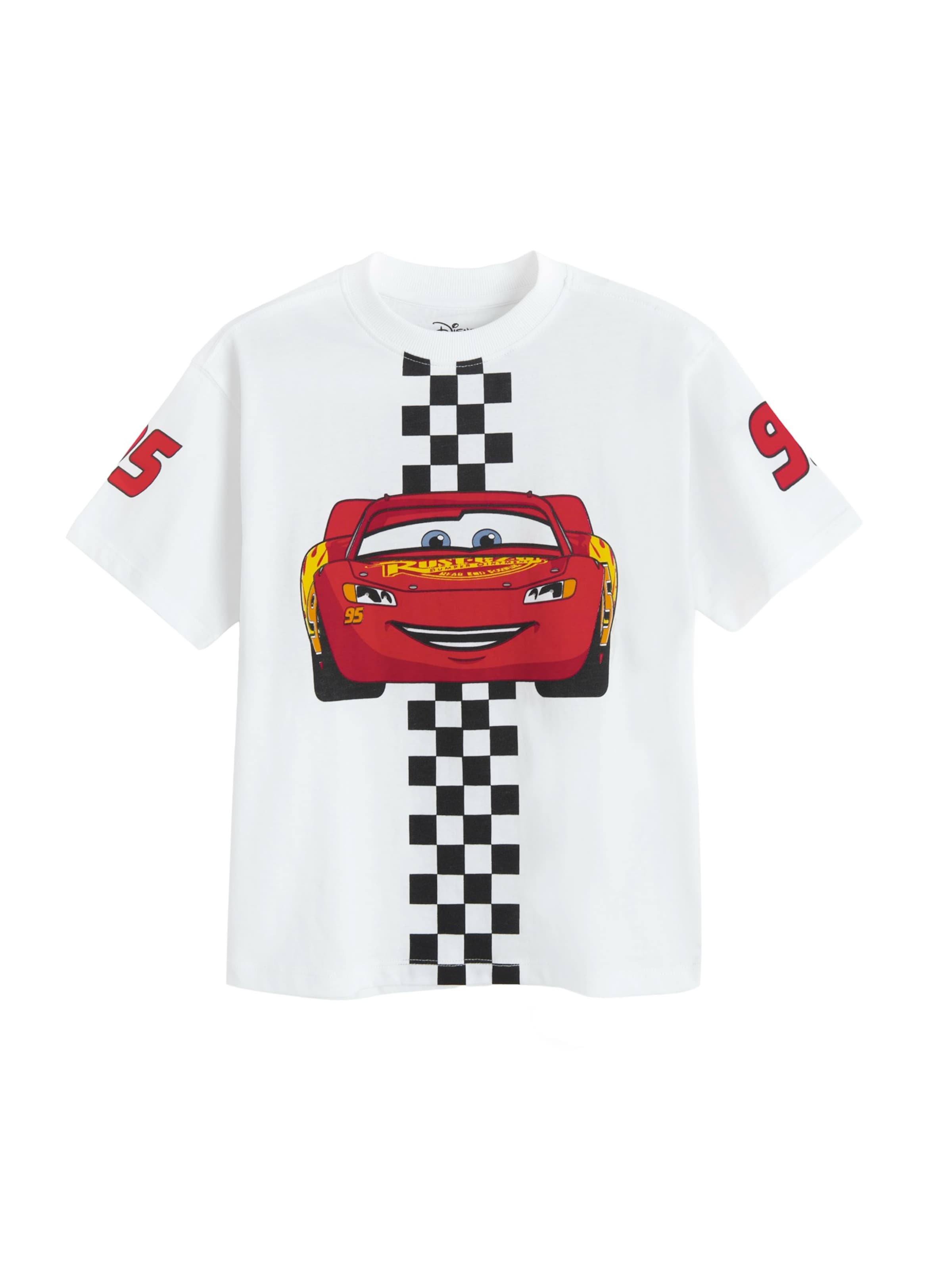 Cool Club Tričko 'CARS' – bílá: přední strana