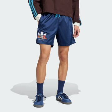 Regular Pantalon 'Q2 Made By Nelson Sprinter' ADIDAS ORIGINALS en bleu : devant