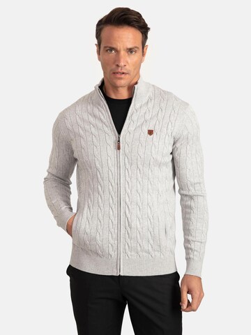 Jacey Quinn Cardigan i grå: forside