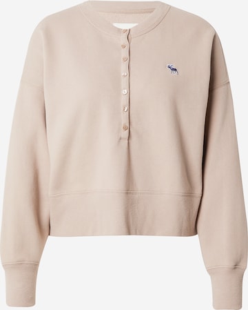 Abercrombie & Fitch Sweatshirt in Braun: predná strana