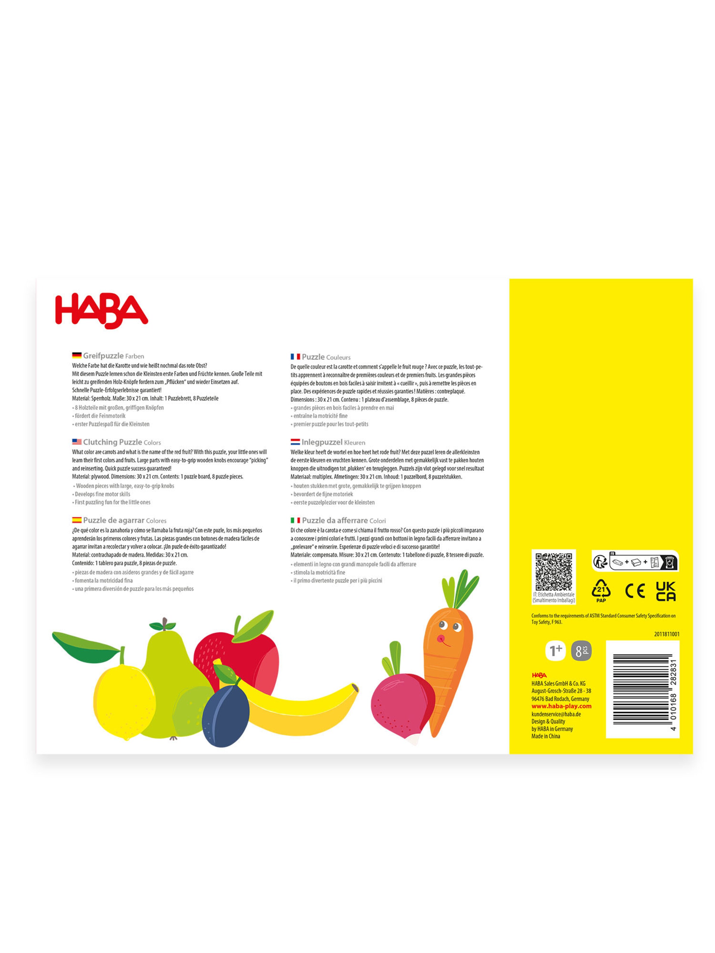 HABA Game ' Greifpuzzle ' in Mixed colours