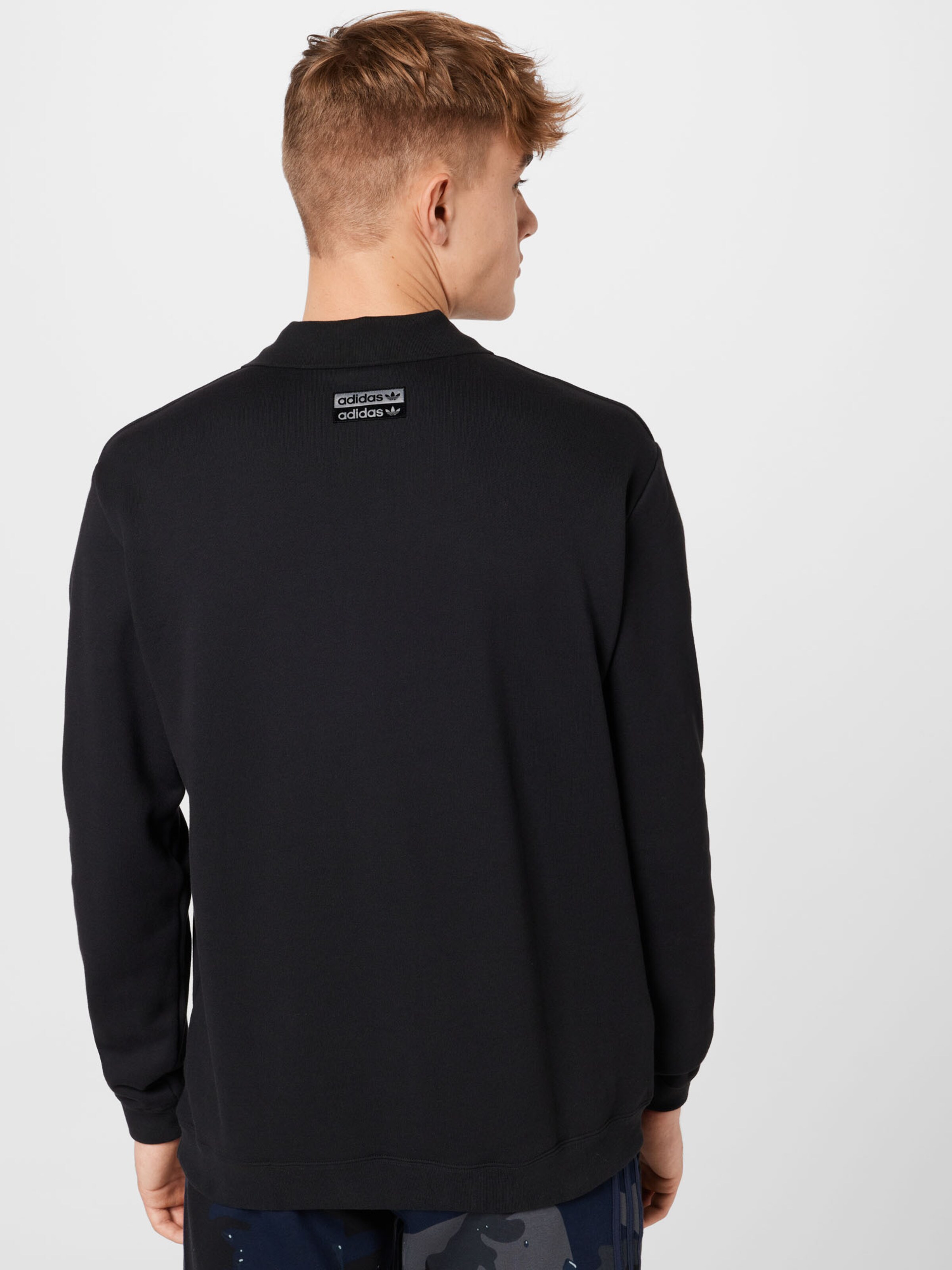 Männer Sweat ADIDAS ORIGINALS Sweatshirt in Schwarz - EM06594 Männer Sweat ADIDAS ORIGINALS Sweatshirt in Schwarz - EM06594