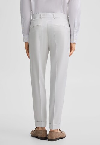 Regular Pantalon à plis 'Luis' STRELLSON en blanc