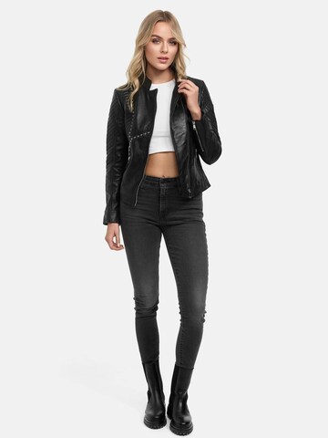 Tazzio Übergangsjacke 'F514' in Schwarz