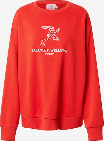 NA-KD Sweatshirt in Red: front