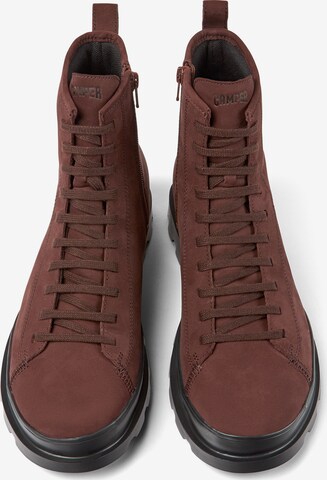 Bottines à lacets 'Brutus' CAMPER en rouge