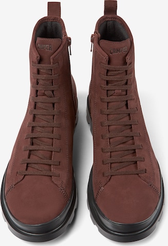 CAMPER Lace-Up Boots 'Brutus' in Red