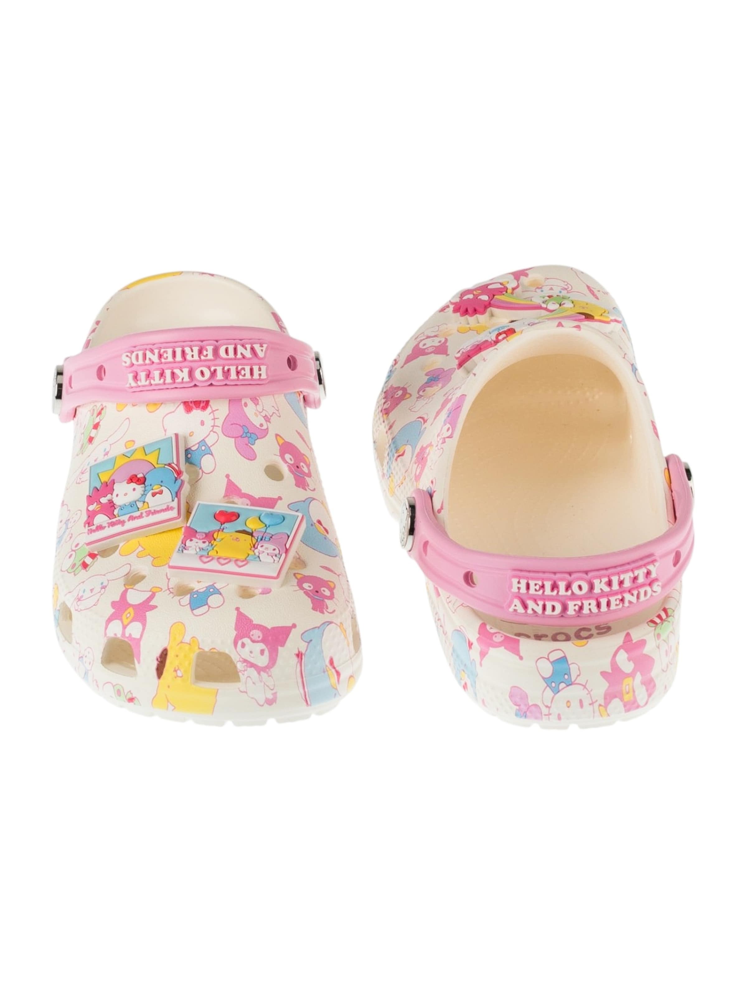 Crocs Sandale 'Classic Hello Kitty Clog K'‌‌‌‌‌ in Weiß