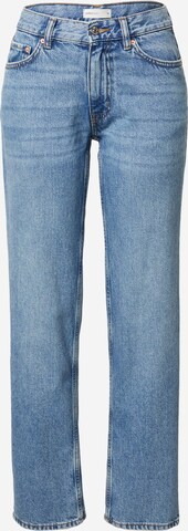 Gina Tricot Regular Jeans in Blue: front