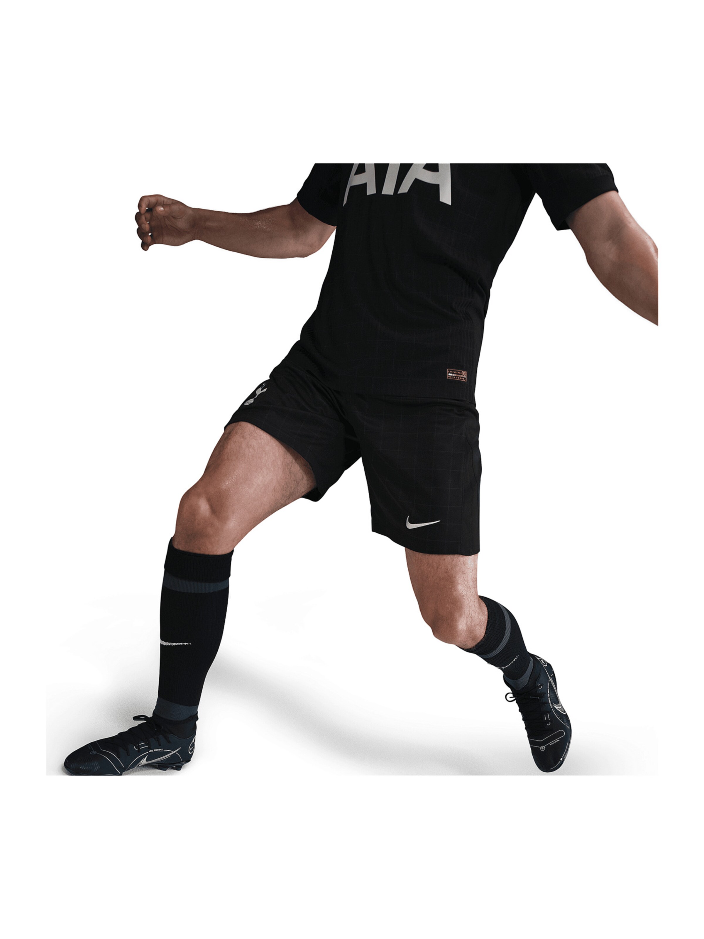 NIKE Regular Sporthose in Schwarz