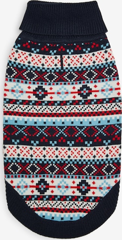 Threadbare Hundjumper 'Iceland Christmas' in Blau: predná strana