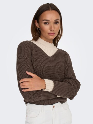 Pullover 'Justy' di JDY in marrone