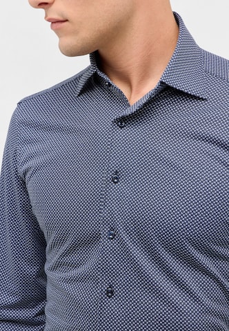 ETERNA Slim fit Zakelijk overhemd in Blauw