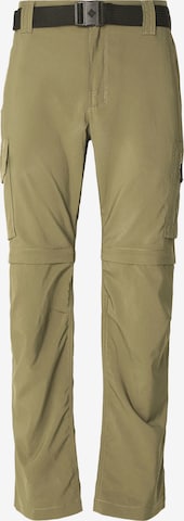 Regular Pantalon outdoor 'Silver Ridge™' COLUMBIA en vert : devant