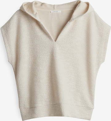 smėlio OPUS Megztinis be užsegimo 'Ginsi': priekis