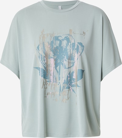 ONLY Majica 'ONLFree' u plava / zlatna / pastelno zelena / roza, Pregled proizvoda