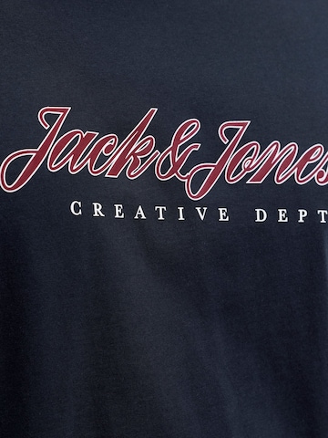 Jack & Jones Plus - Camiseta en azul