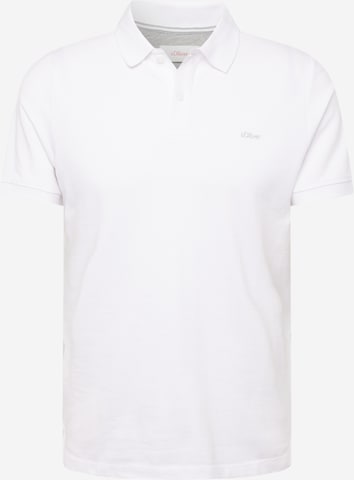 s.Oliver Poloshirt in Weiß: predná strana