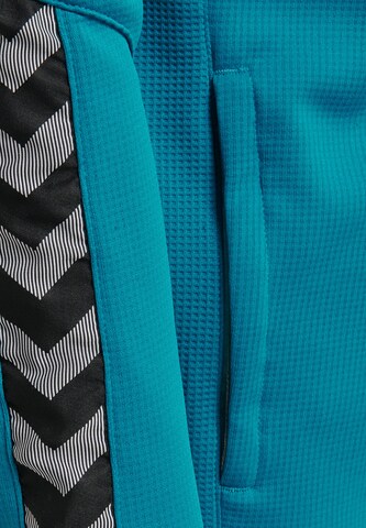 Hummel Sportsweatjacke 'Poly' in Blau