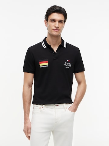 TOMMY HILFIGER Shirt 'STANDARD COUNTRY GER' in Black: front