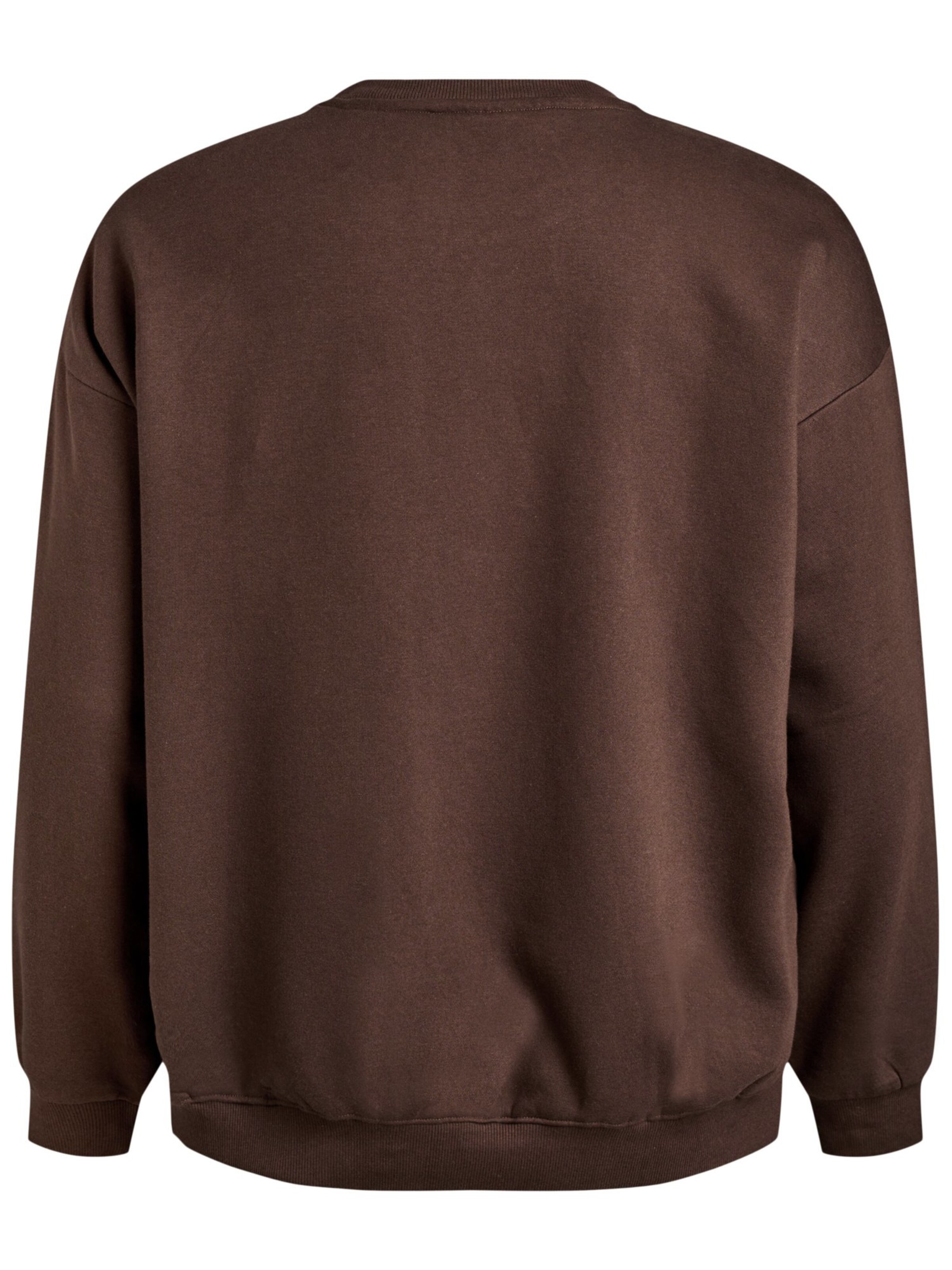 Zizzi Свитшот 'Mrikke' в Коричневый
