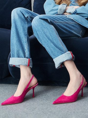 Potamy Slingback Pumps in Pink