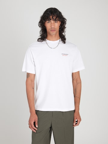 T-Shirt 'ONSBLOOM' Only & Sons en blanc