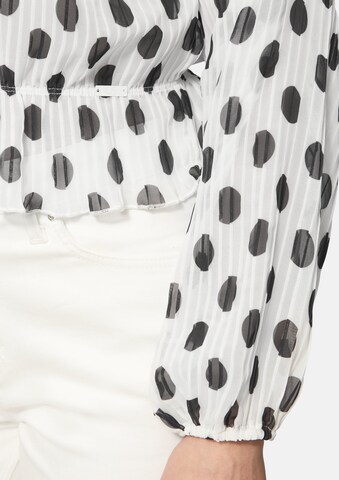 QS Bluse in Beige