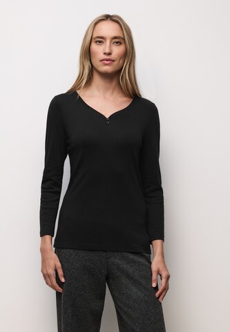 STREET ONE Shirt in Black: front