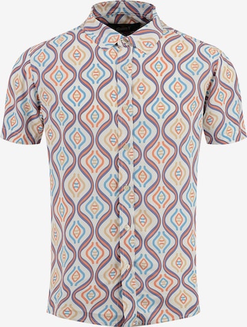 Key Largo Regular Fit Skjorte 'MEAKER' i blandingsfarger: forside