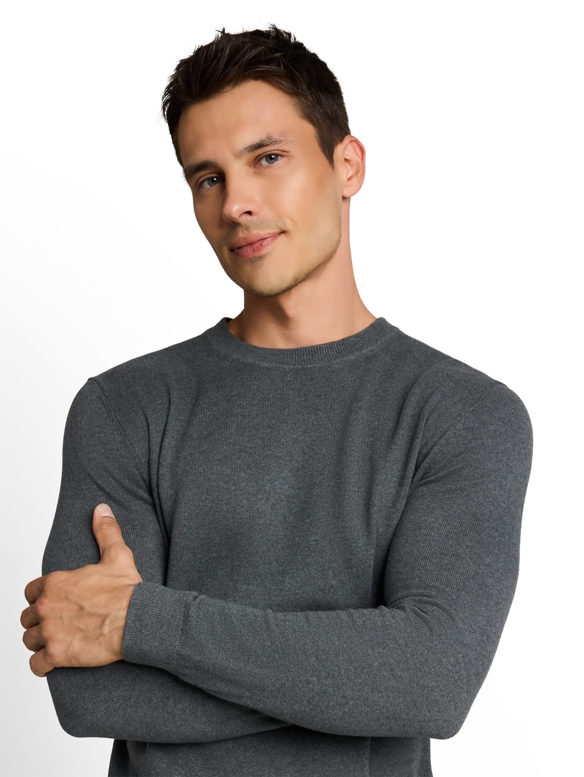 TOM TAILOR Pullover in Grün