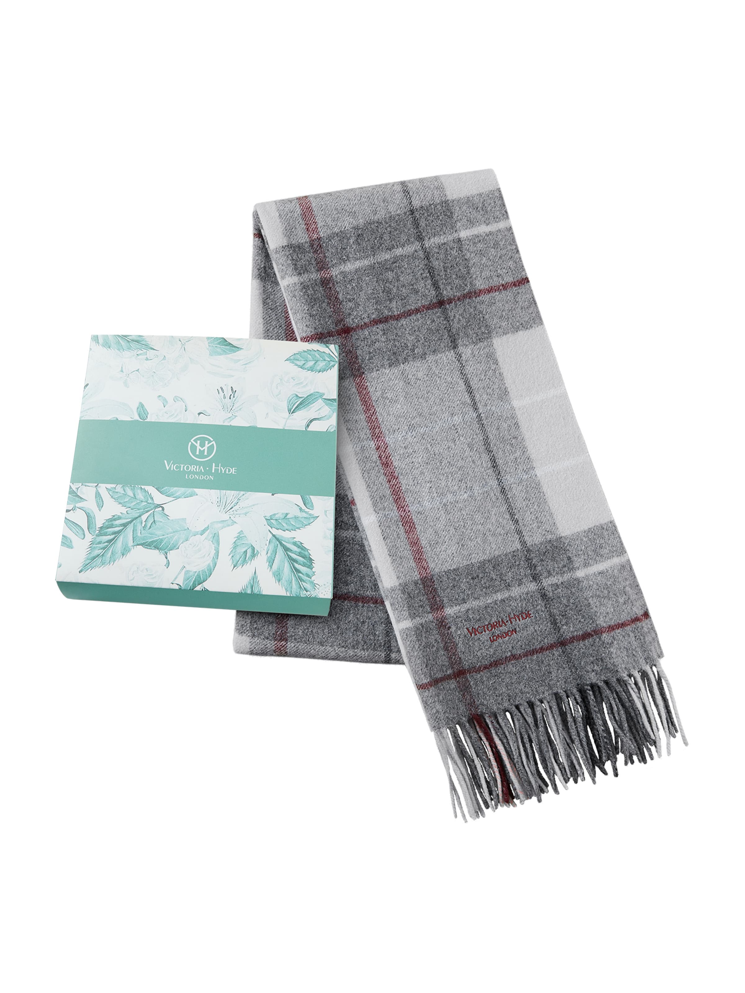 Écharpe ' Sylvia ' Victoria Hyde en gris