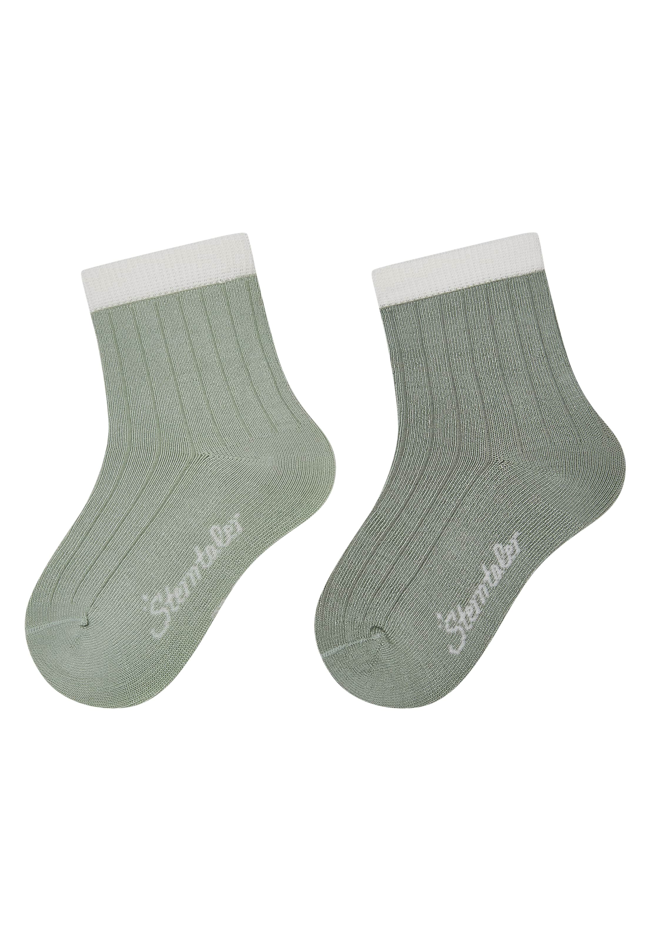 STERNTALER Socks in Green: front