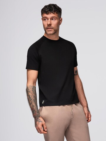 Ombre Shirt in Black