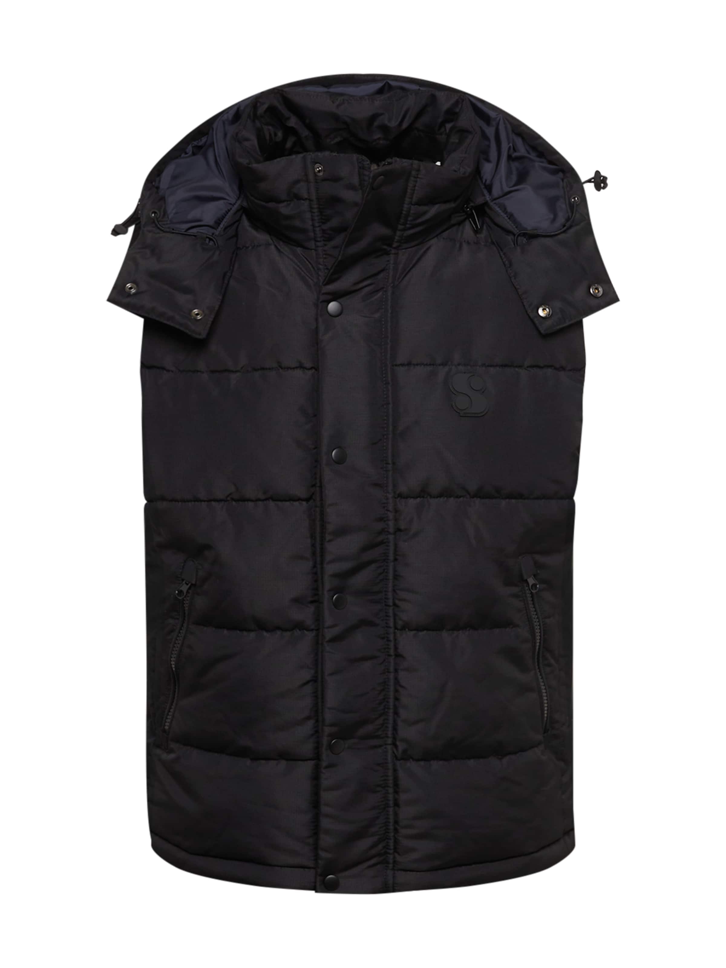 s.Oliver Weste in Schwarz: Vorderseite