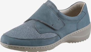 WALDLÄUFER Slip On in Blau: Vorderseite
