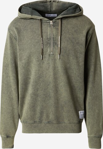 REPLAY Sweatshirt in Grau: predná strana