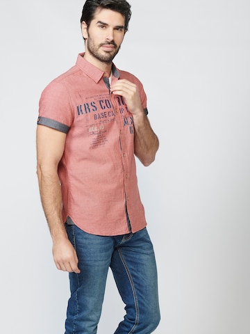 Regular fit Camicia di KOROSHI in rosso