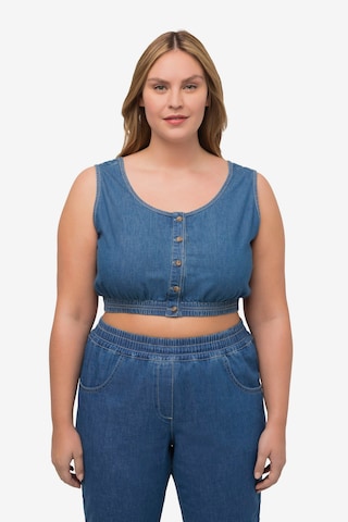 Ulla Popken Top in Blauw: voorkant