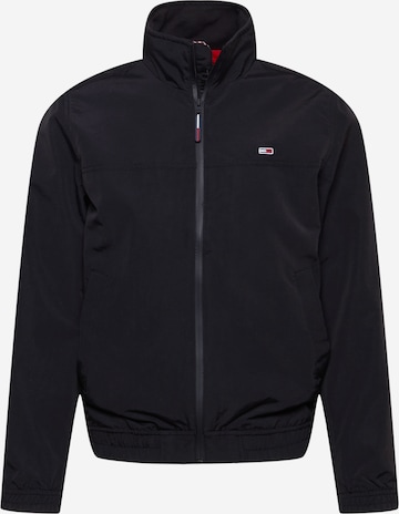 Tommy Jeans Between-Season Jacket in Black: front