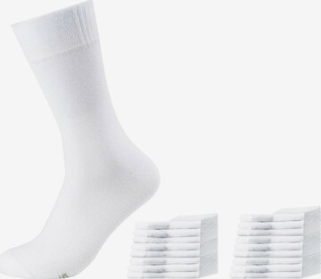 SKECHERS Socks 'Portland' in White: front