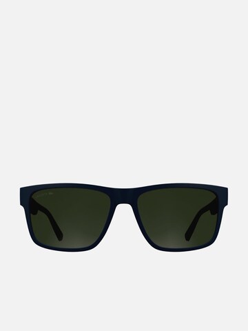 Lunettes de soleil LACOSTE en bleu : devant