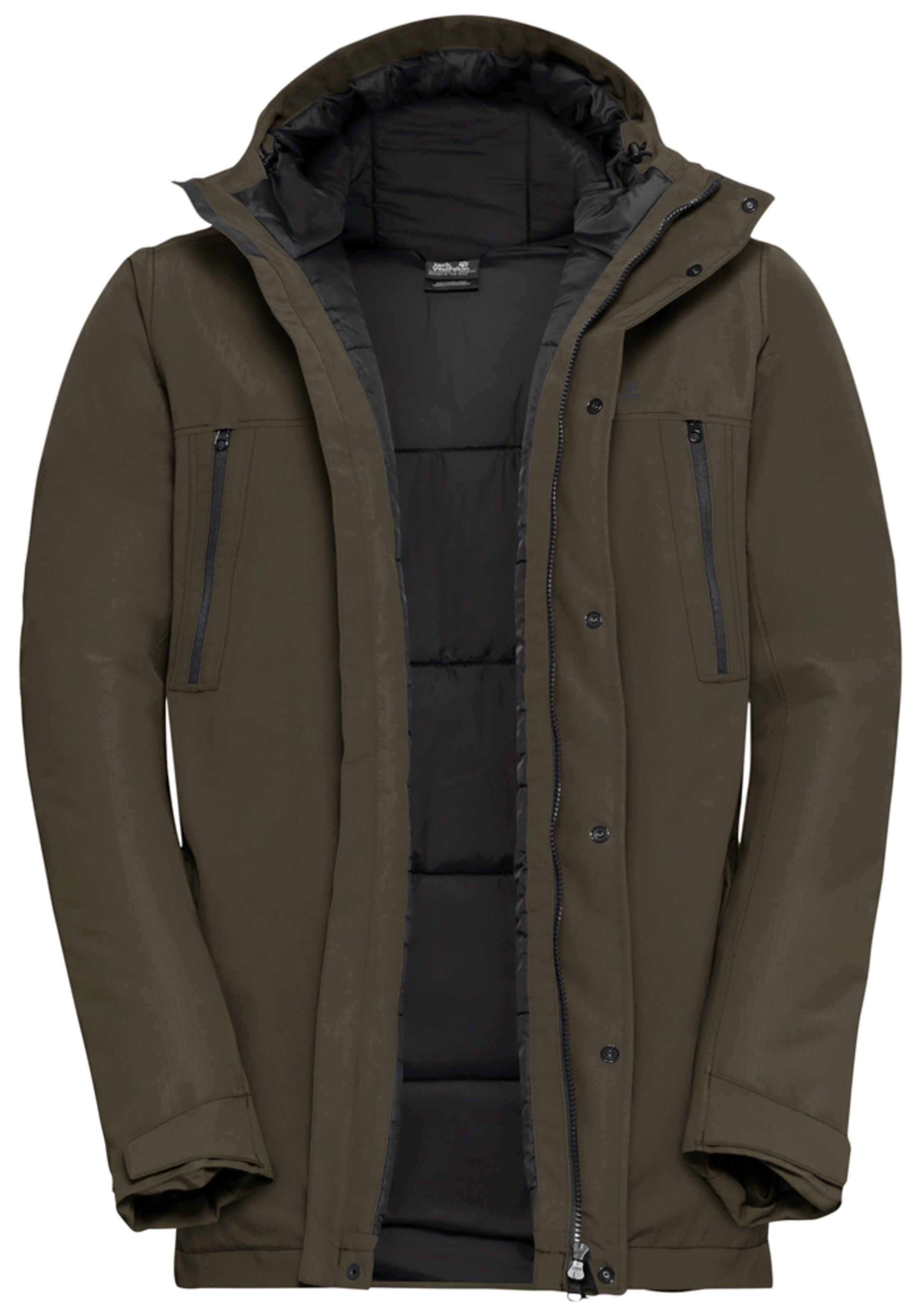 JACK WOLFSKINOutdoor jakna 'GLACIER' - zelena boja