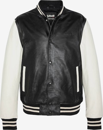 Schott NYC Between-Season Jacket in Black: front