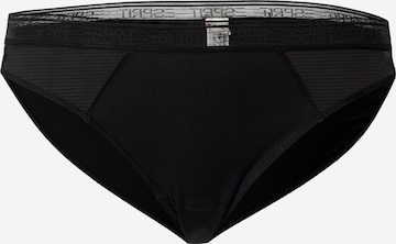 Slip di ESPRIT in nero: frontale