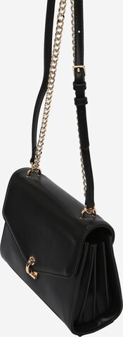 Seidenfelt Manufaktur Crossbody Bag 'Kisa' in Black: front