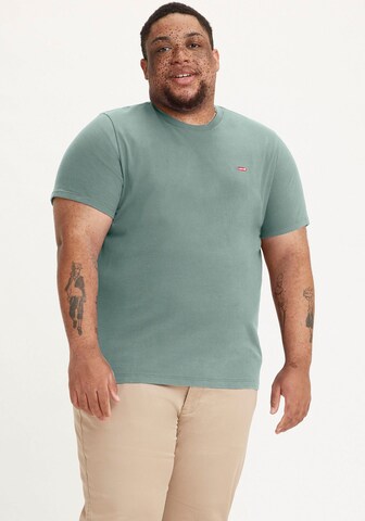 Levi's® Big & Tall Paita 'Big Original HM Tee' värissä vihreä: etupuoli