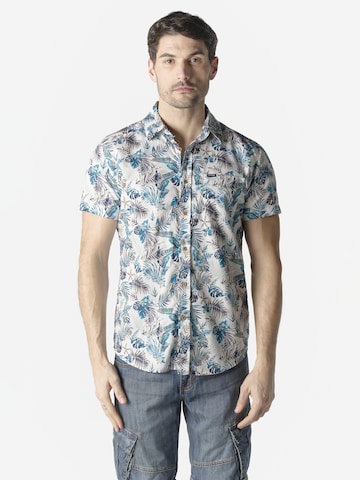 Coupe regular Chemise KOROSHI en blanc : devant